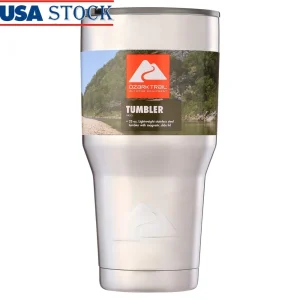 32oz Vacuum Insulated Stainless Steel Tumbler Double Walled Travel Mug Magnetic Hot Cold Beverages